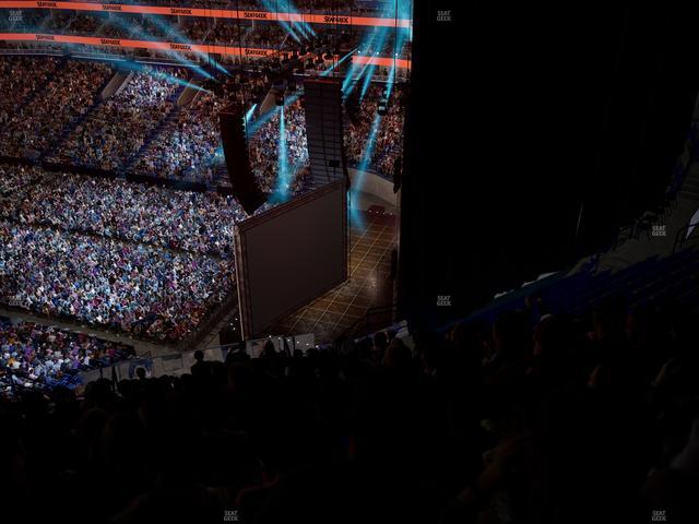 Smoothie King Center - Section 328 Seat View Smoothie King Center - Section 328 Seat View