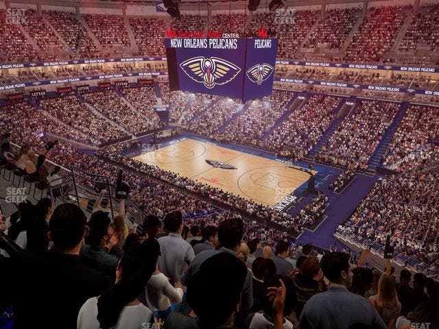Smoothie King Center - Section 329 Seat View