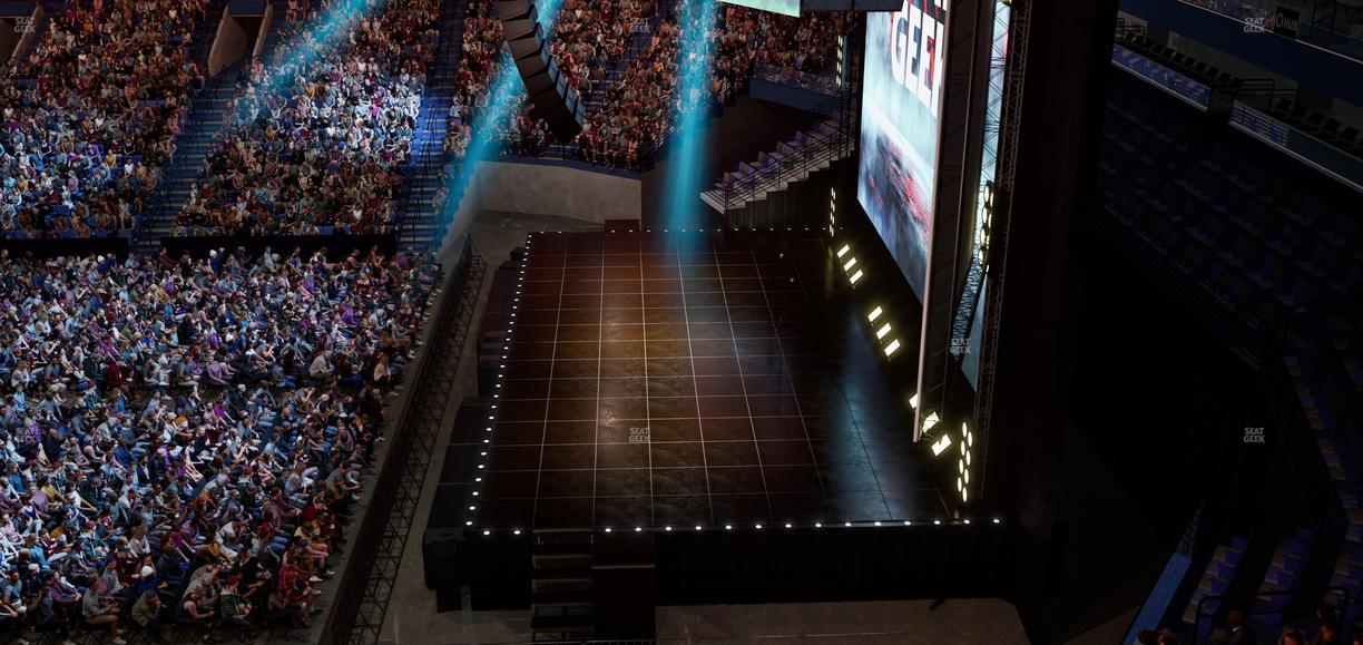 Smoothie King Center - Section 329 Seat View