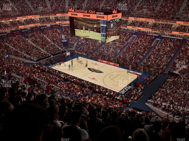 Smoothie King Center - Section 329 Seat View