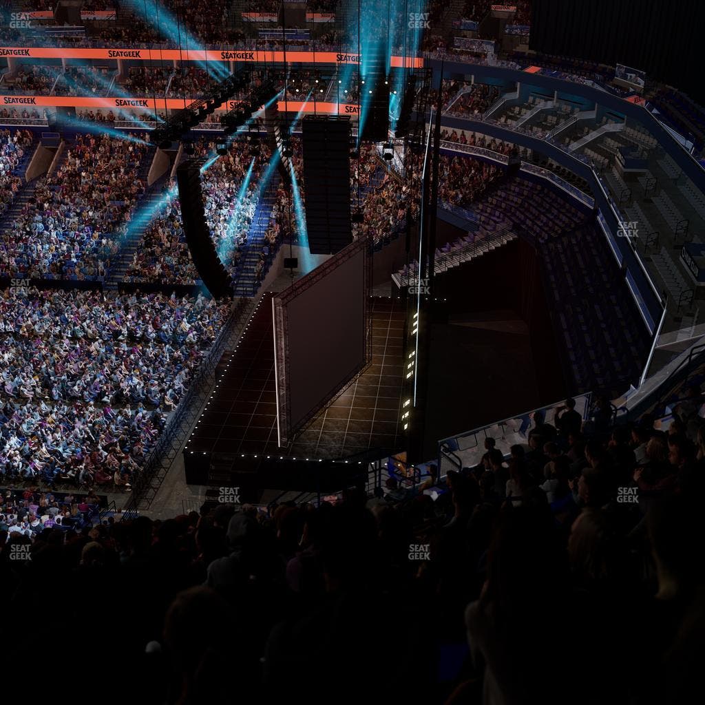 Smoothie King Center - Section 329 Seat View