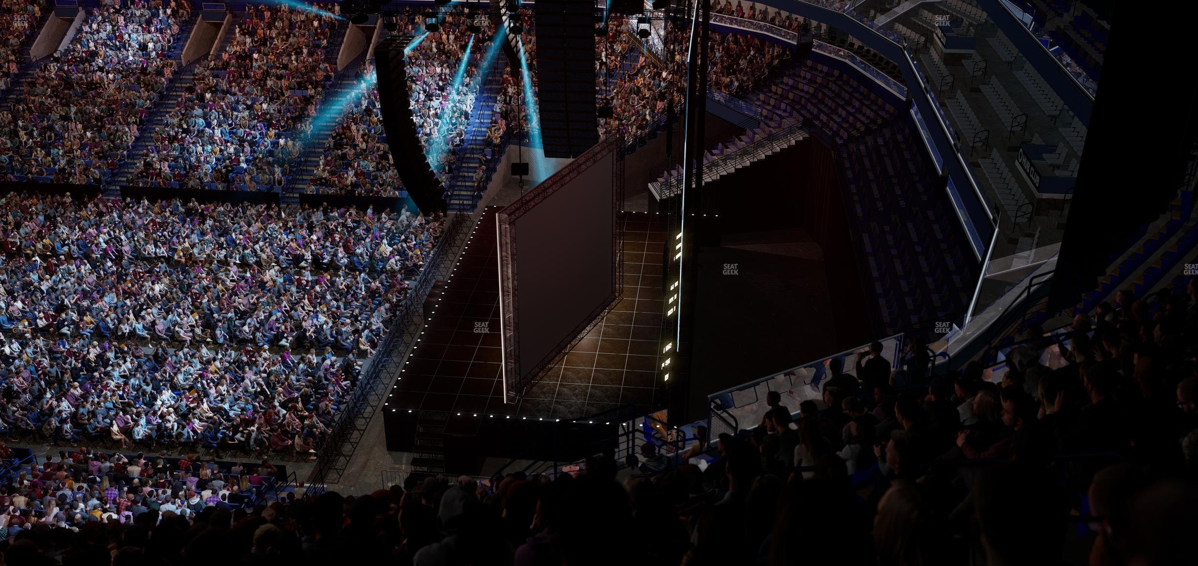 Smoothie King Center - Section 329 Seat View