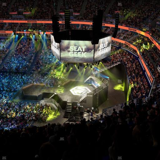 Smoothie King Center - Section 329 Seat View