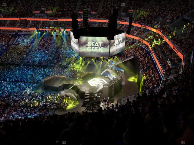 Smoothie King Center - Section 329 Seat View