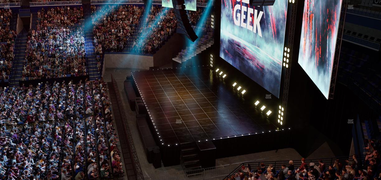 Smoothie King Center - Section 330 Seat View