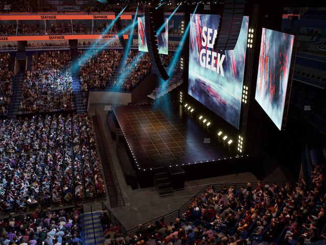 Smoothie King Center - Section 330 Seat View