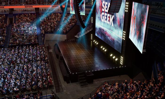 Smoothie King Center - Section 330 Seat View