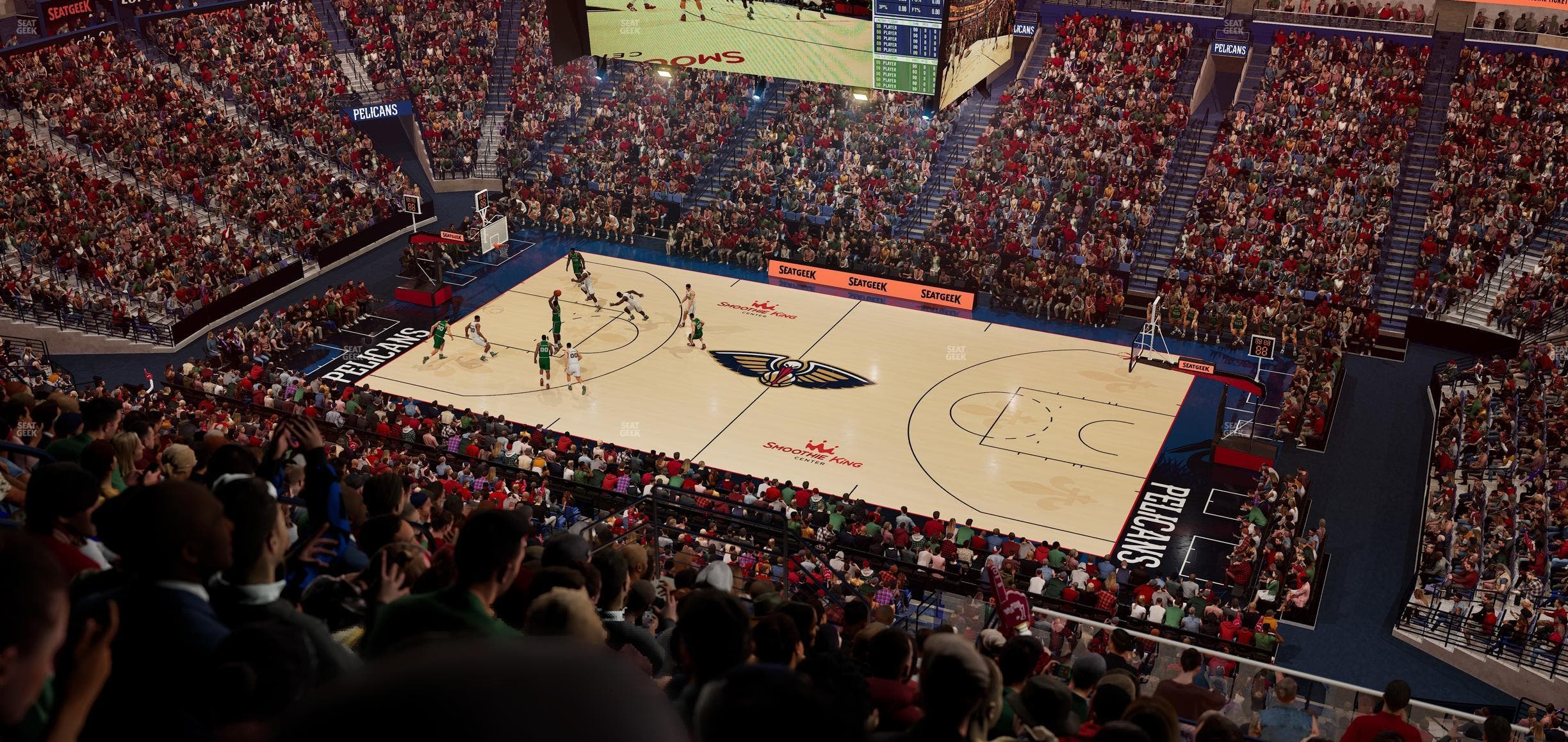 Smoothie King Center - Section 330 Seat View