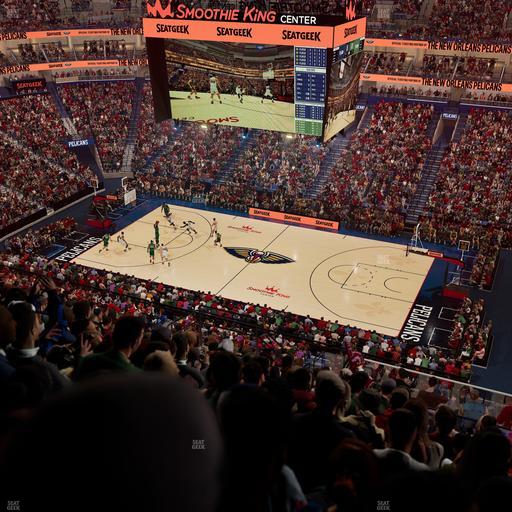 Smoothie King Center - Section 330 Seat View