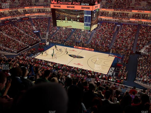 Smoothie King Center - Section 330 Seat View Smoothie King Center - Section 330 Seat View