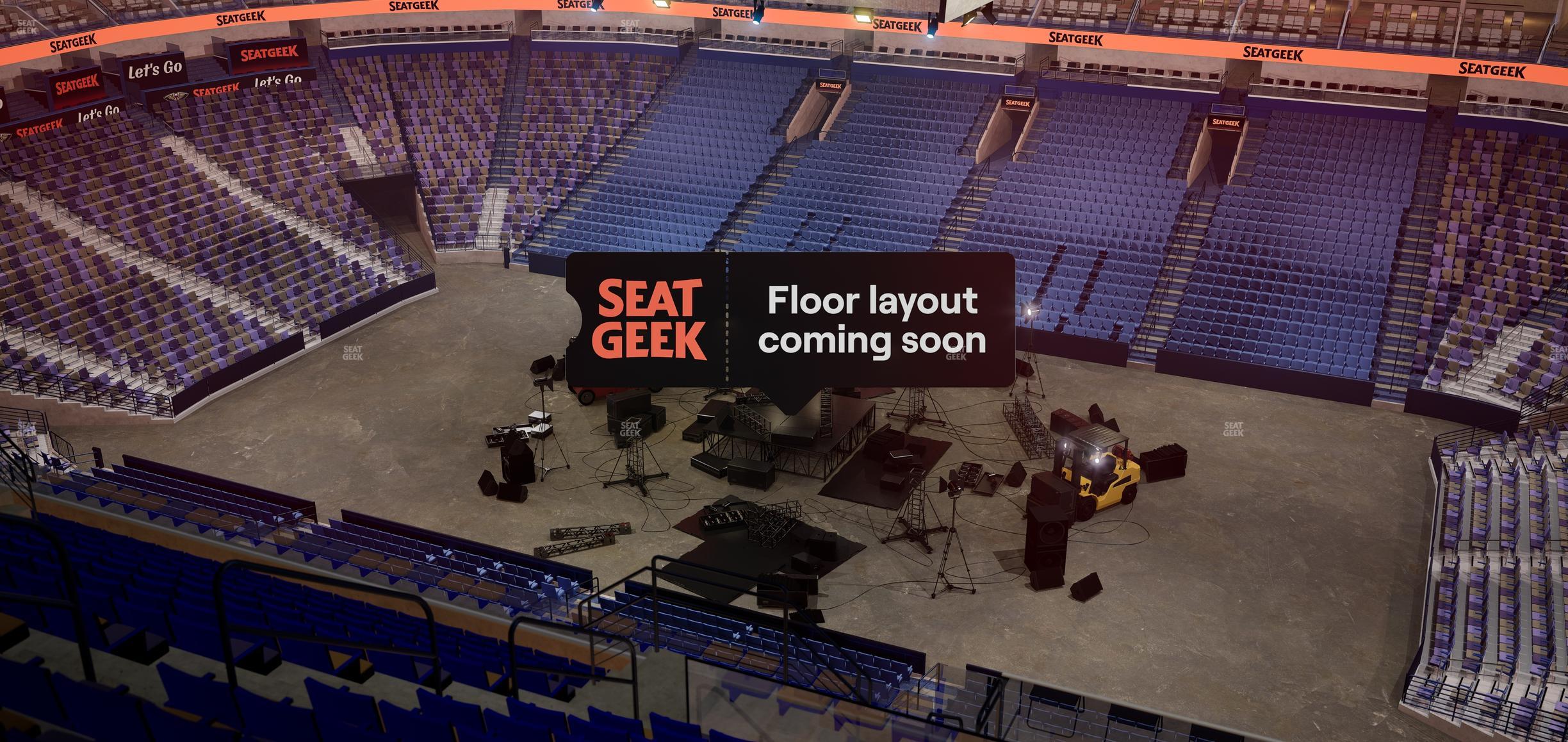 Smoothie King Center - Section 330 Seat View