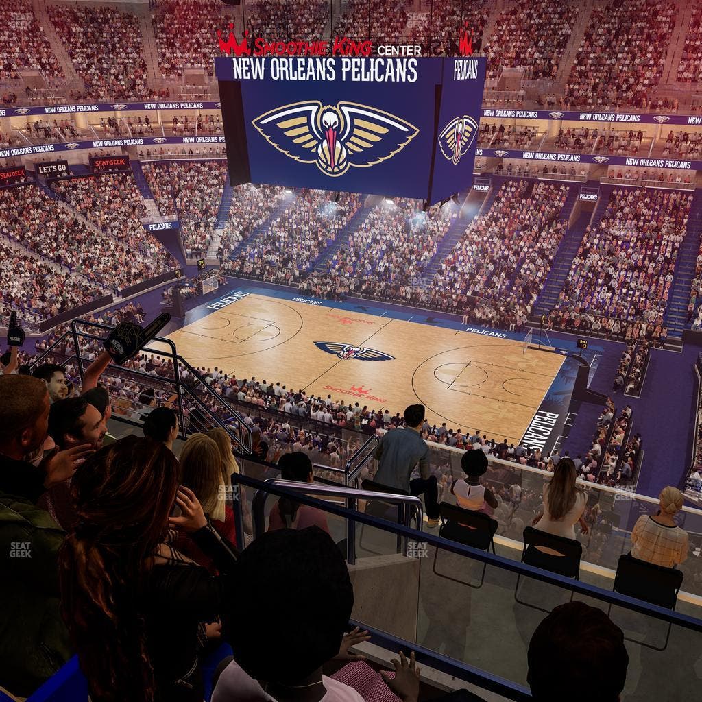 Smoothie King Center - Section 330 Seat View