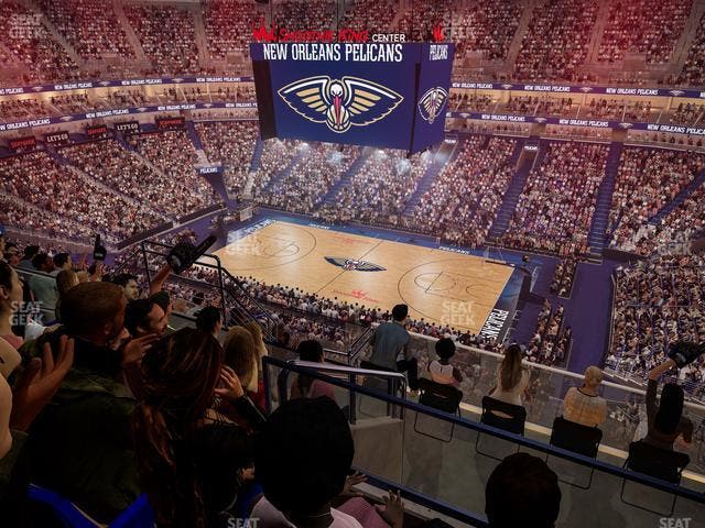 Smoothie King Center - Section 330 Seat View