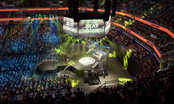 Smoothie King Center - Section 330 Seat View