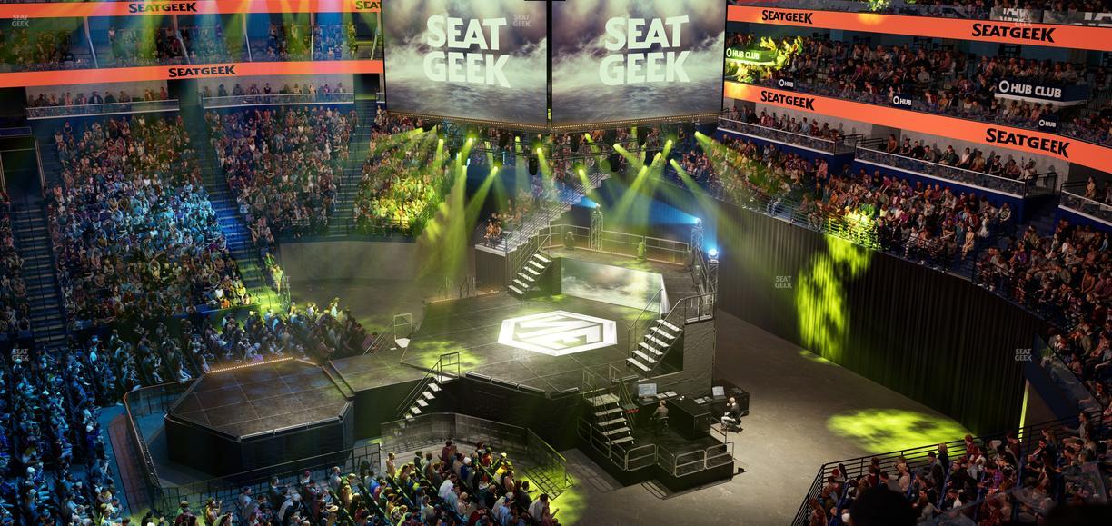 Smoothie King Center - Section 331 Seat View