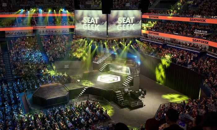 Smoothie King Center - Section 331 Seat View