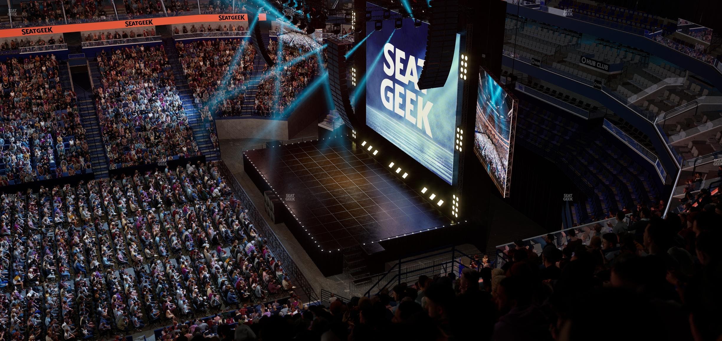 Smoothie King Center - Section 331 Seat View