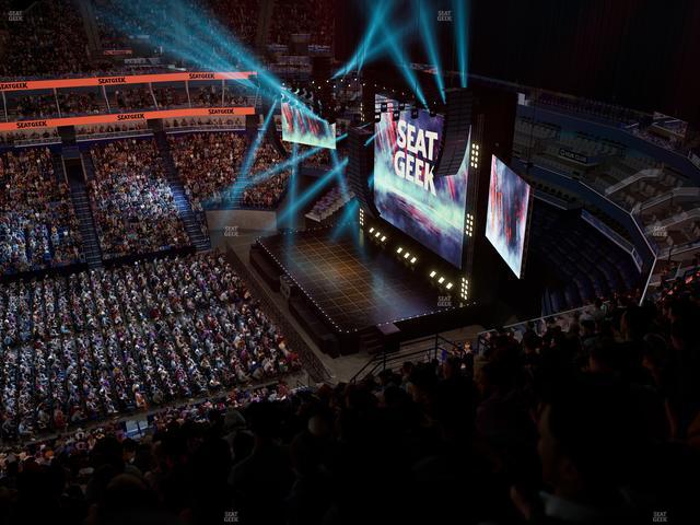 Smoothie King Center - Section 331 Seat View Smoothie King Center - Section 331 Seat View