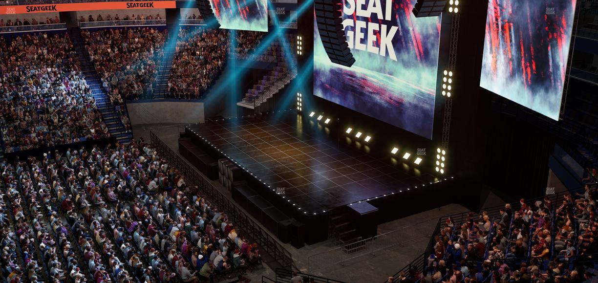 Smoothie King Center - Section 331 Seat View