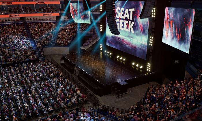 Smoothie King Center - Section 331 Seat View