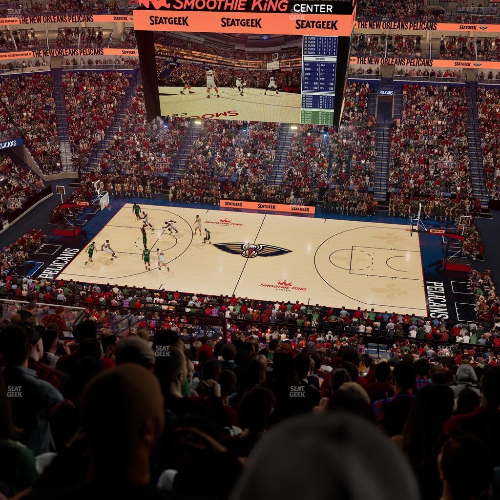 Smoothie King Center - Section 331 Seat View