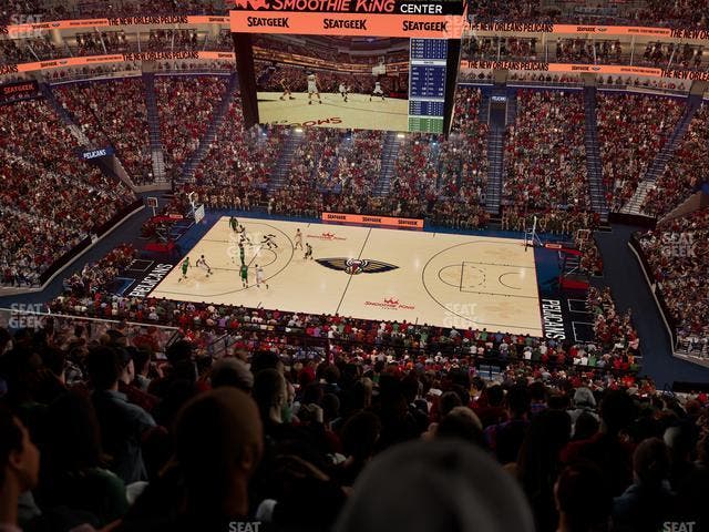 Smoothie King Center - Section 331 Seat View