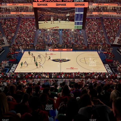 Smoothie King Center - Section 332 Seat View