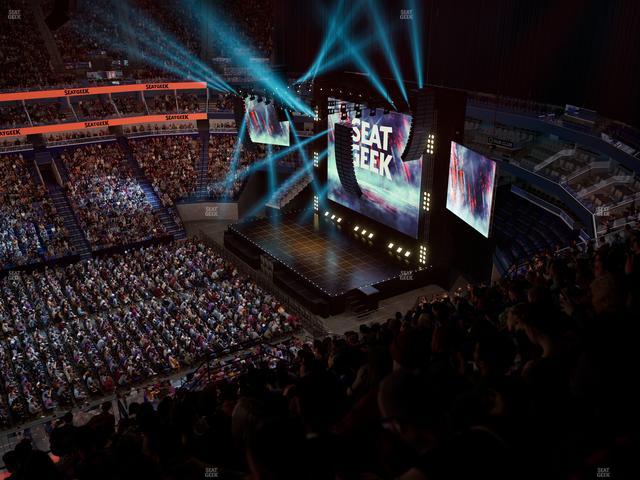 Smoothie King Center - Section 332 Seat View Smoothie King Center - Section 332 Seat View