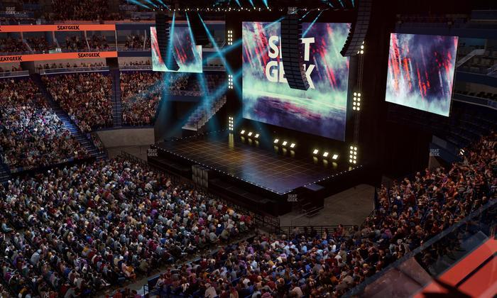 Smoothie King Center - Section 332 Seat View