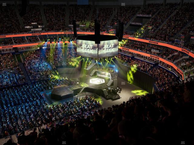 Smoothie King Center - Section 332 Seat View