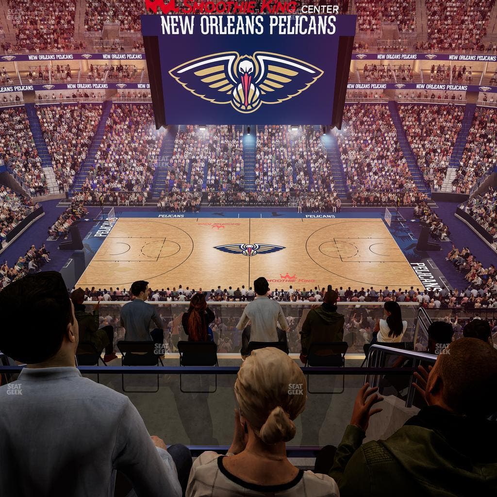 Smoothie King Center - Section 332 Seat View