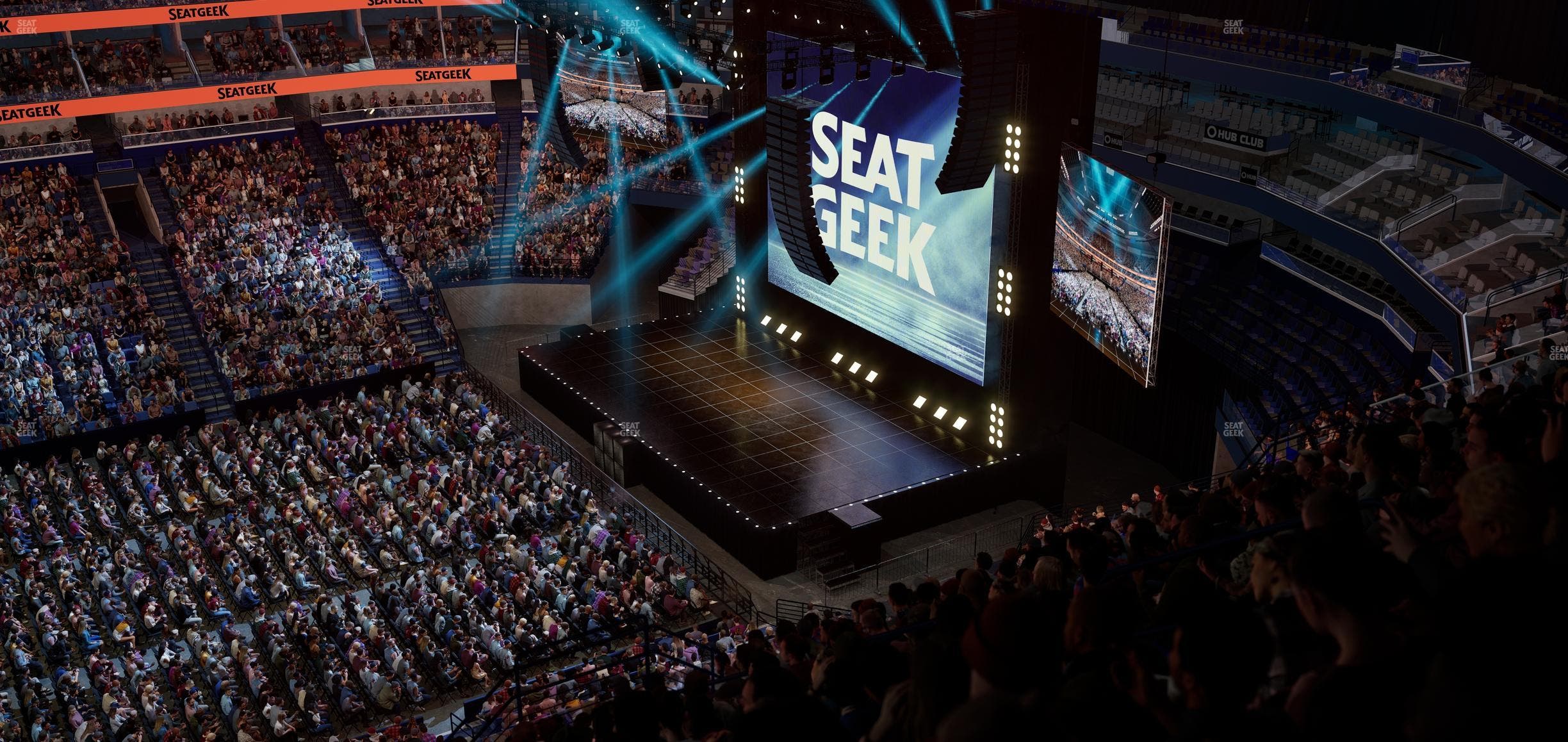Smoothie King Center - Section 332 Seat View