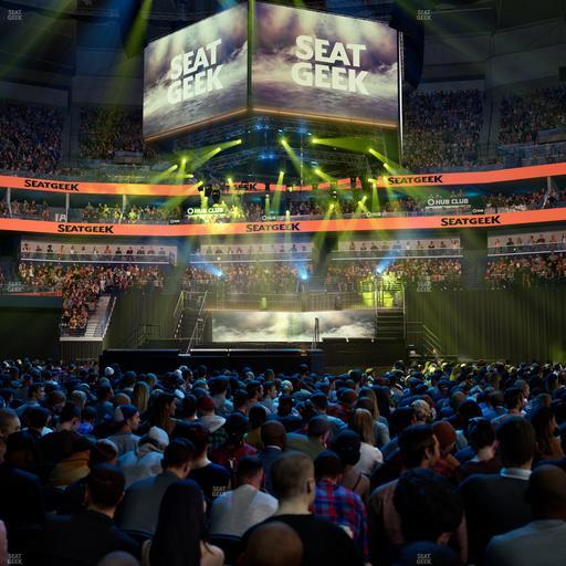 Smoothie King Center - Section Floor A Seat View