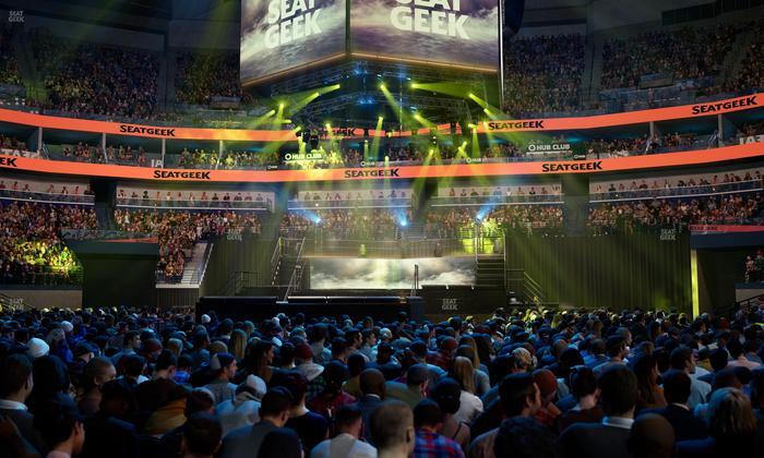 Smoothie King Center - Section Floor A Seat View