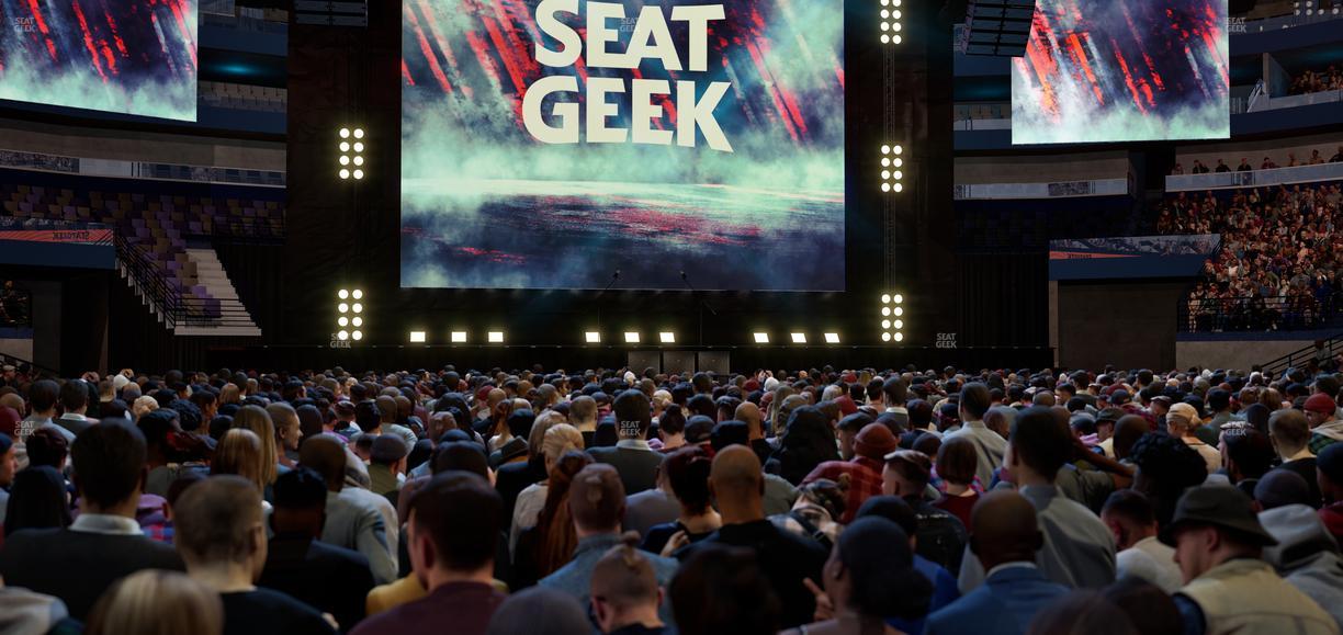 Smoothie King Center - Section Floor A Seat View