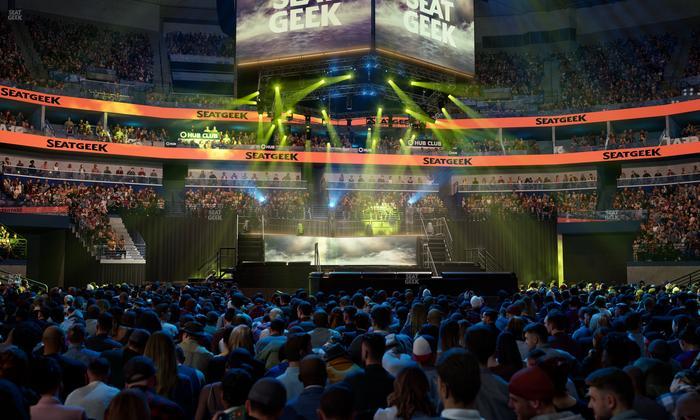 Smoothie King Center - Section Floor B Seat View