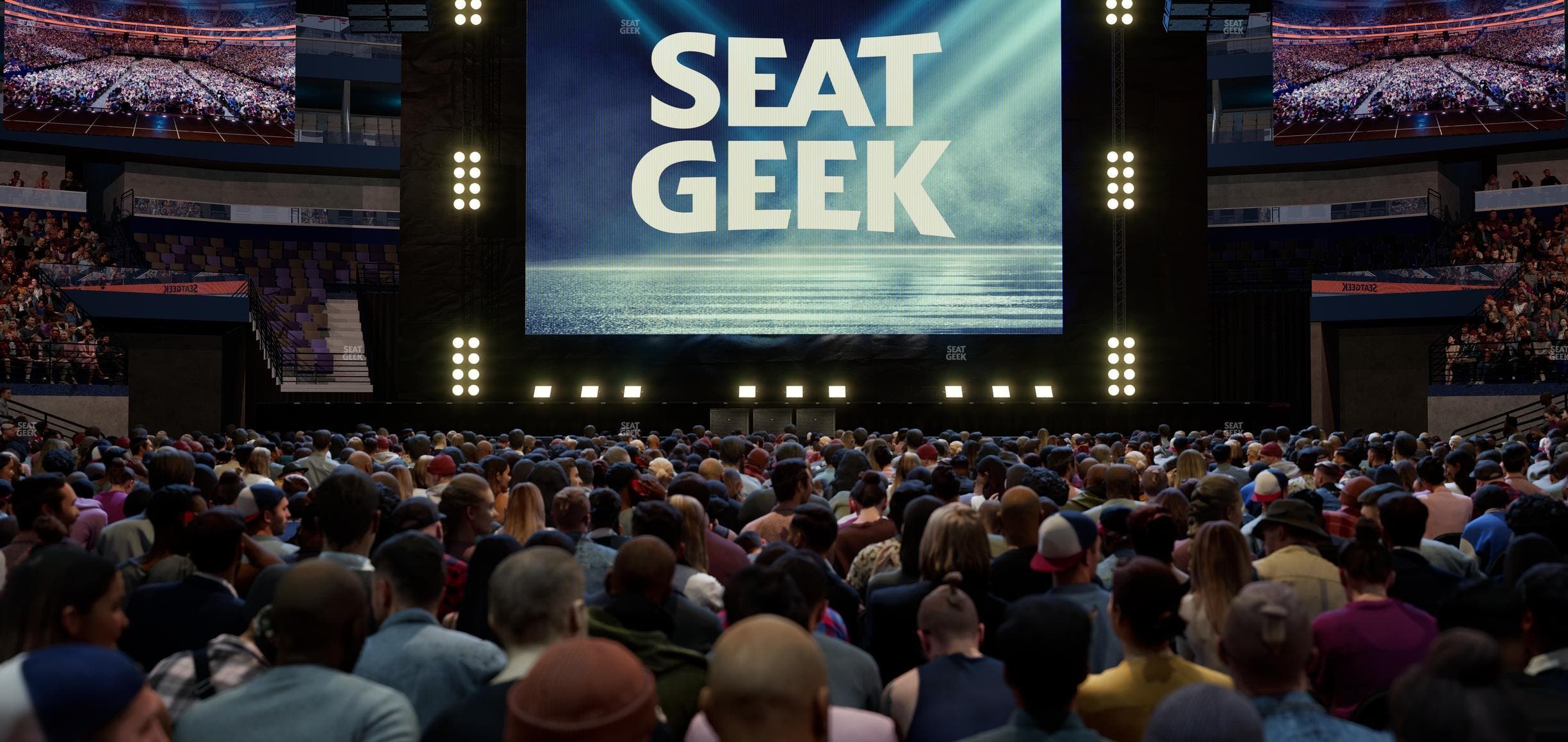 Smoothie King Center - Section Floor B Seat View