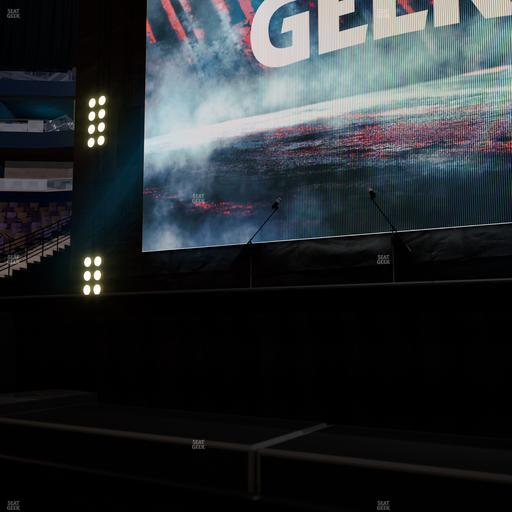 Smoothie King Center - Section Floor B Seat View