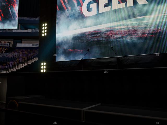 Smoothie King Center - Section Floor B Seat View