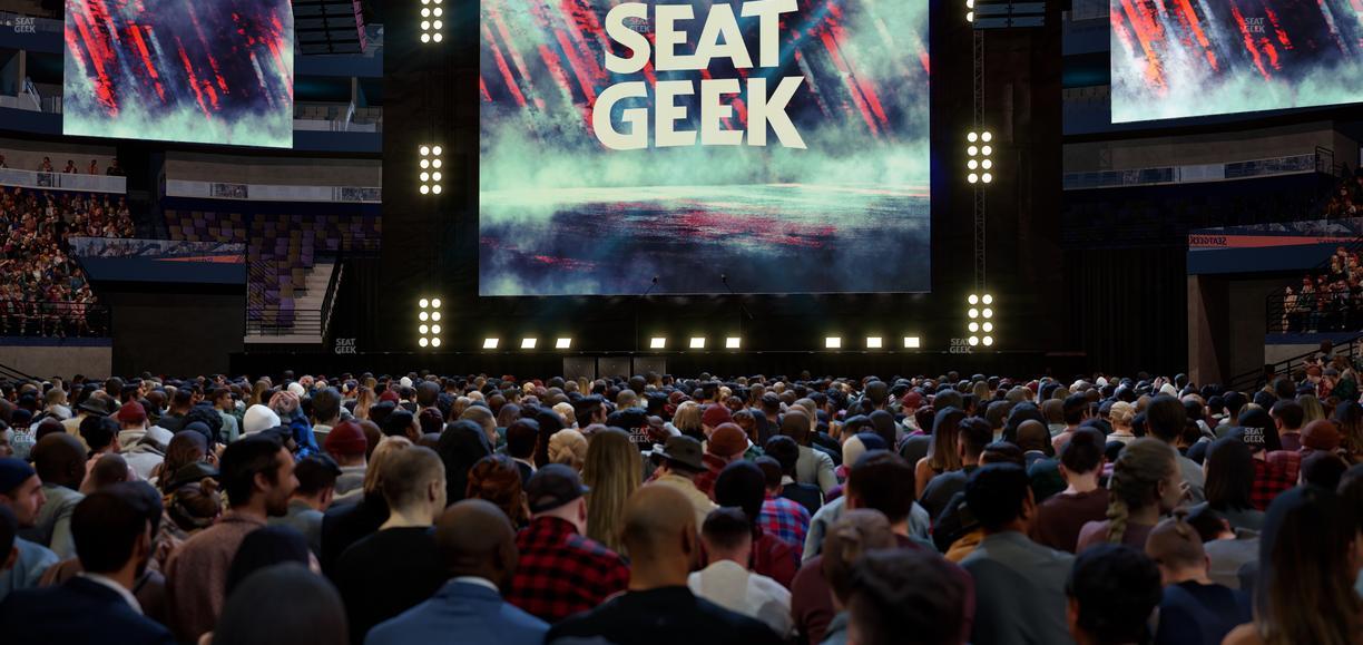 Smoothie King Center - Section Floor B Seat View