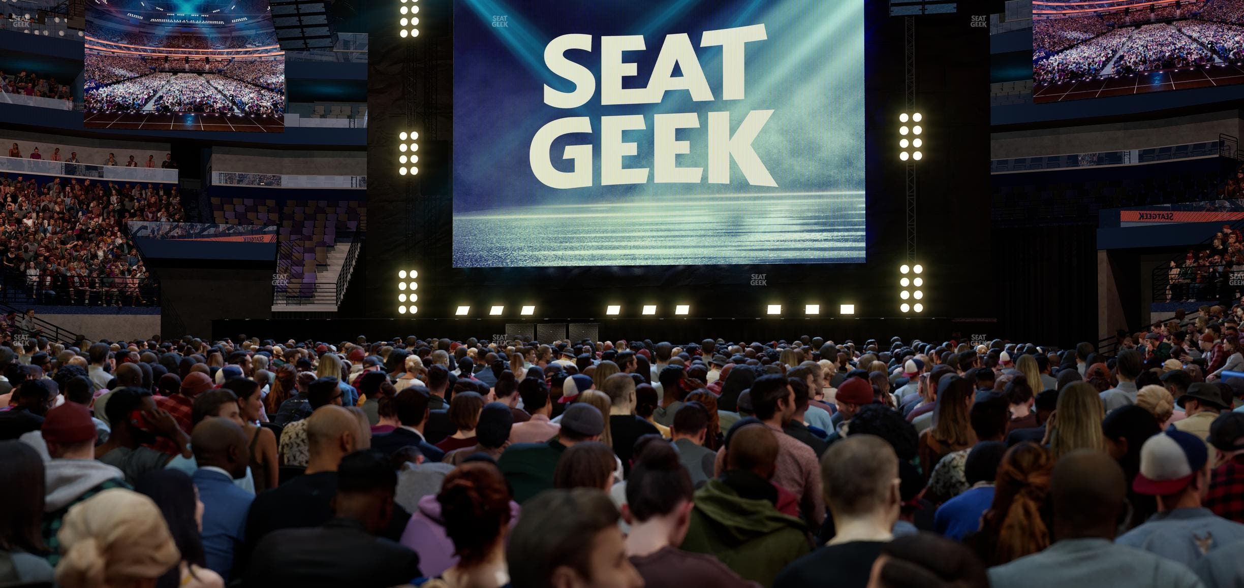 Smoothie King Center - Section Floor C Seat View