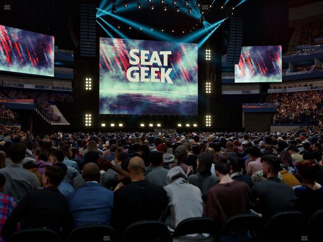 Smoothie King Center - Section Floor C Seat View