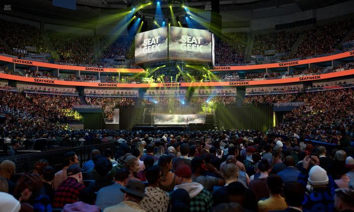 Smoothie King Center - Section Floor C Seat View