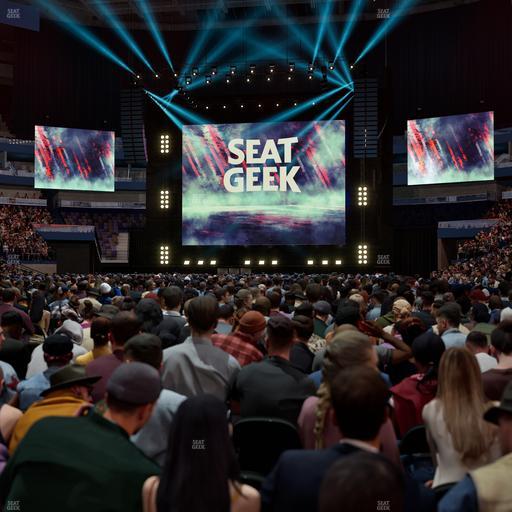 Smoothie King Center - Section Floor D Seat View