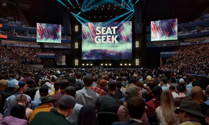 Smoothie King Center - Section Floor D Seat View
