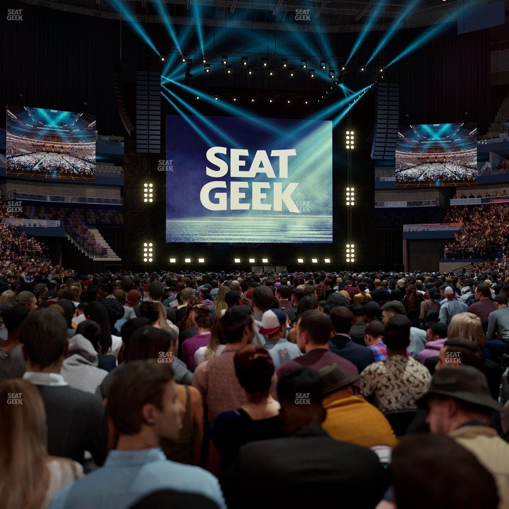 Smoothie King Center - Section Floor D Seat View