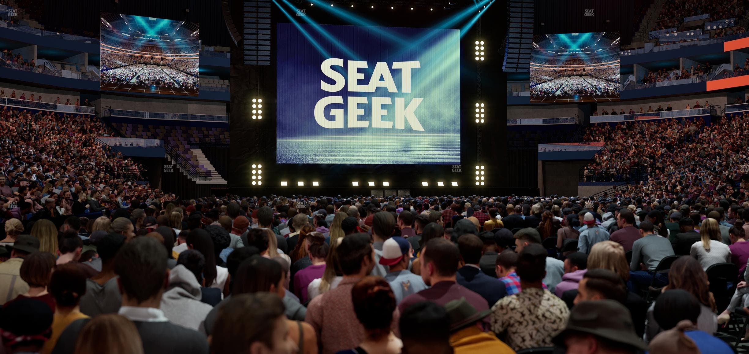 Smoothie King Center - Section Floor D Seat View