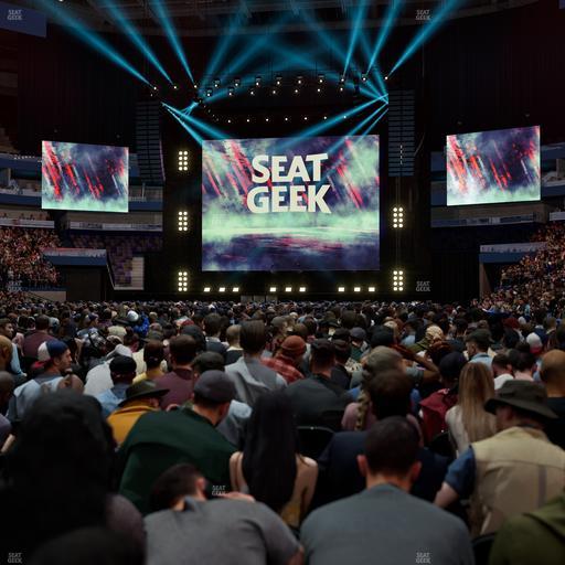 Smoothie King Center - Section Floor D Seat View