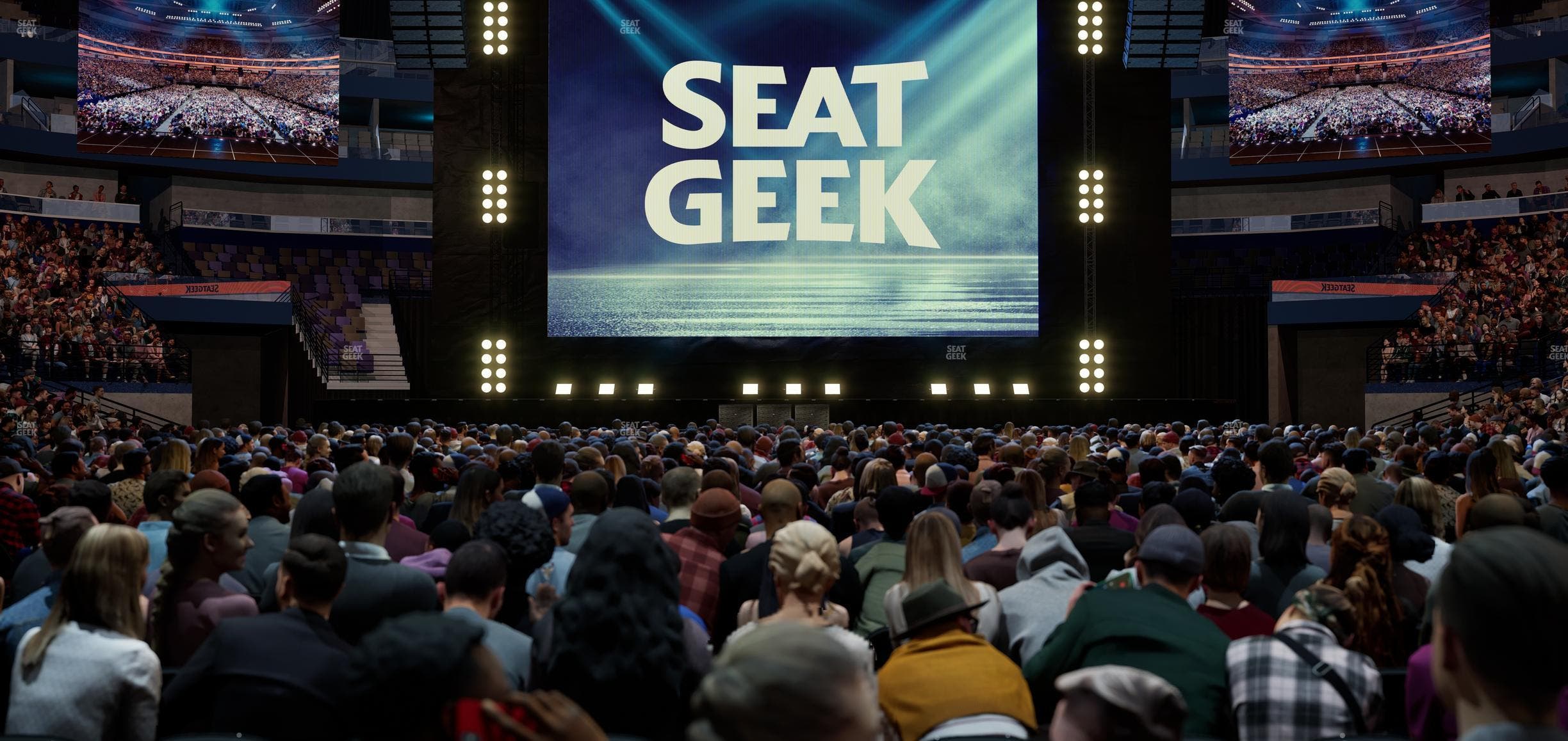 Smoothie King Center - Section Floor E Seat View