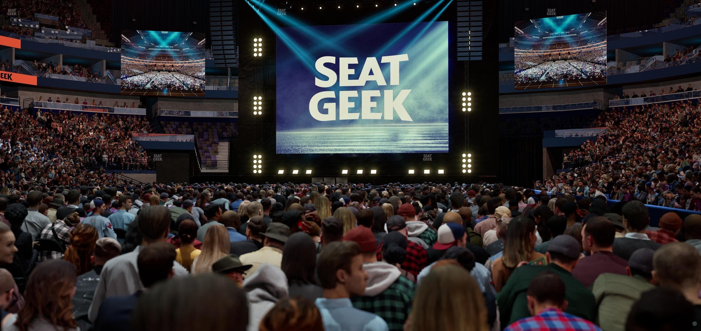 Smoothie King Center - Section Floor F Seat View